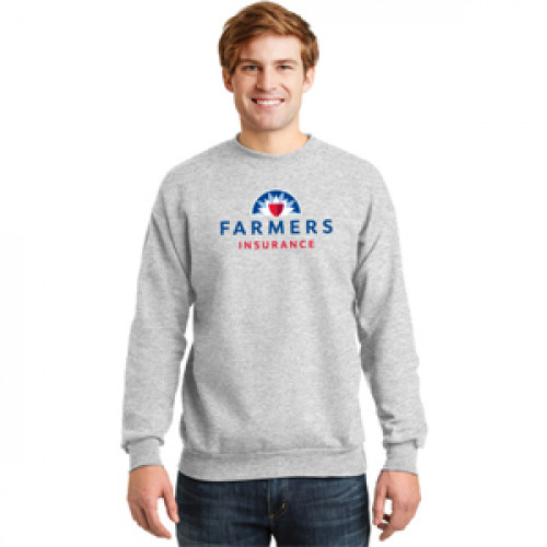 Crewneck Pullover with Full Color Logo