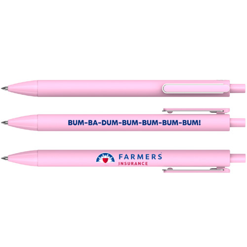 Farmers Pink Pens (Pack of 50)