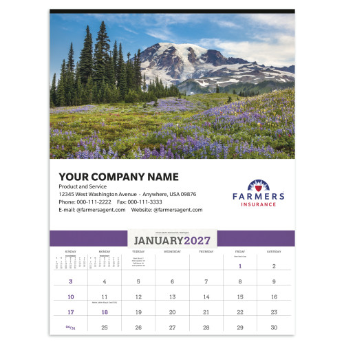 2027 Large Wall Splendor Calendar