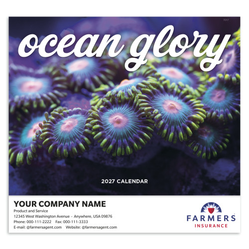 2027 Ocean Glory Wall Calendar (Pack of 50)