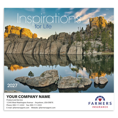 2027 Inspirations for Life Wall Calendar (Pack of 50)
