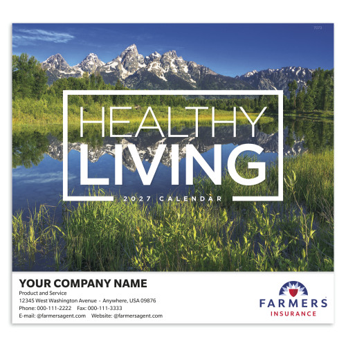 2027 Healthy Living Wall Calendar (Pack of 50)