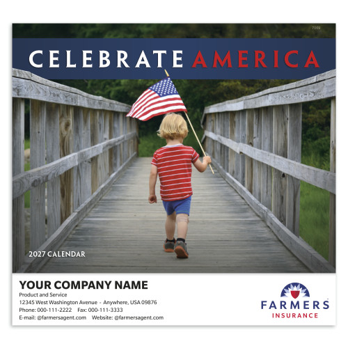 2027 Celebrate America Wall Calendar (Pack of 50)