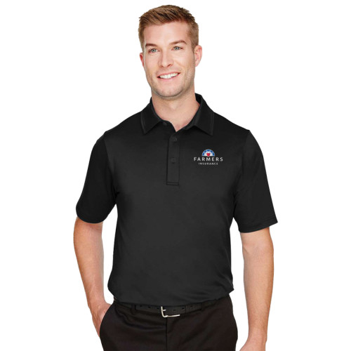 Men's Performance Flex Polo - Black