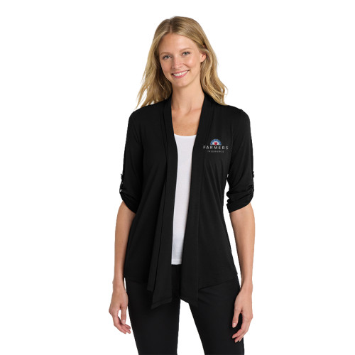 Ladies Black Shrug