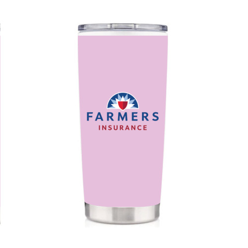 Pink 20 oz Double Wall Tumbler