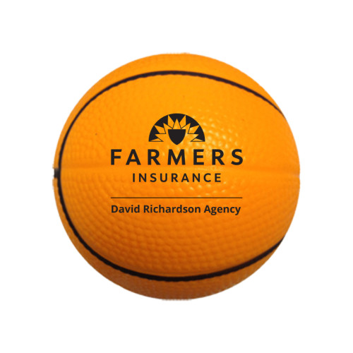 Custom Foam Basketball Stress Reliever