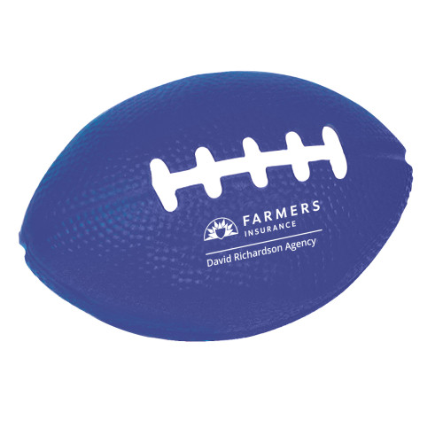 Custom Foam Football Stress Reliever