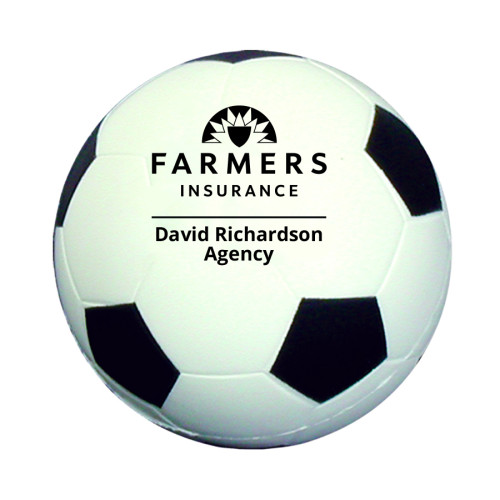 Custom Soccer Ball Stress Reliever
